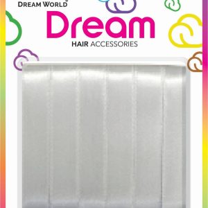 DREAM H/RIBBON SILVER 6PC