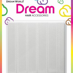 DREAM H/RIBBON WHITE 6PC