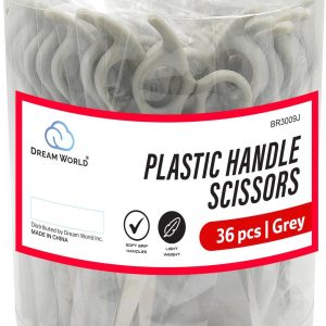 DREAM SCISSOR W/GREY HANDLE JAR