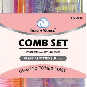 DREAM COMB 10PCS SET CLR ASST
