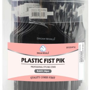 DREAM PIK PLASTIC 24PC/JAR FISK BLACK