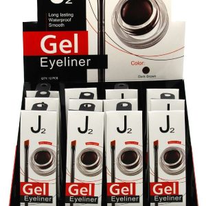 J2 C/EYELINER GEL DARK BROWN