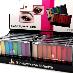 J2 C/EYESHADOW 8 COLOR PIGMENT