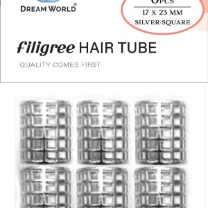 DREAM H/A FILIGREE TUBE SQUARE SILVER