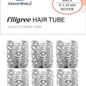 DREAM H/A FILIGREE TUBE EYE 17 SILVER