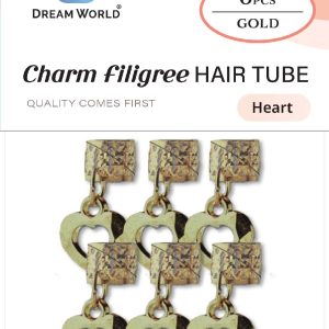 DREAM H/A PENDANT TUBE HEART GOLD