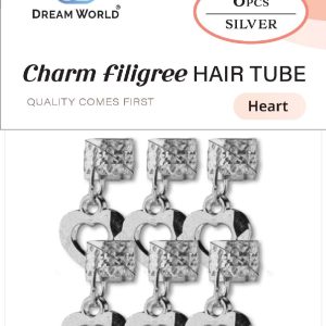 DREAM H/A PENDANT TUBE HEART SILVER