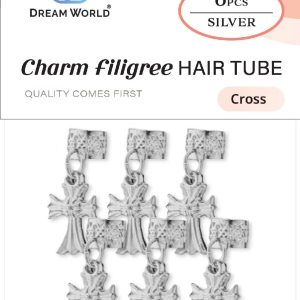 DREAM H/A PENDANT TUBE CROSS SILVER