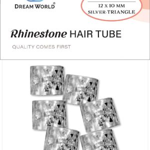 DREAM H/A RHINESTONE TUBE TRI SILVER