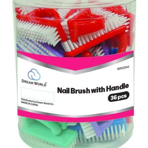 DREAM NAIL BRUSH HANDLE 36PC/JR