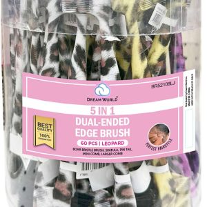 DREAM BRUSH EDGE 5 IN 1 60/JR LEOPARD ASST