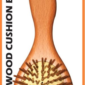 DREAM BRUSH WOOD CUSHION OVAL