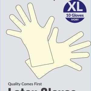 DREAM GLOVES LATEX 10PC/PK X/LARGE