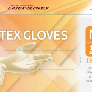 DREAM GLOVES LATEX 100PC/BOX IVORY MEDIUM