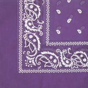 DREAM BANDANA - BULK REGULAR PURPLE