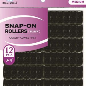 DREAM ROLLER S/ON-BK 12CT MEDIUM