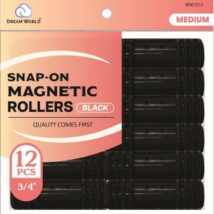 DREAM ROLLER S/ON MAG-BK 12CT MEDIUM