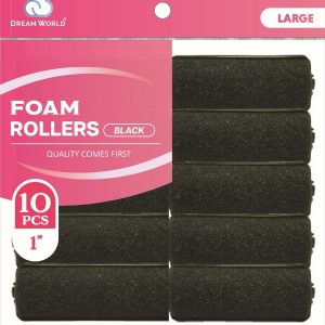 DREAM ROLLER FOAM-BK 10CT LARGE