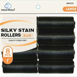 DREAM ROLLER SILKY-BK 8CT LARGE