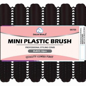DREAM BRUSH PLASTIC L-70 MINI BLACK