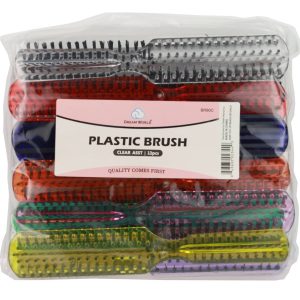 DREAM BRUSH PLASTIC L-80 CLR ASST