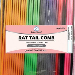 DREAM COMB BULK RAT TAIL 72PC/PK