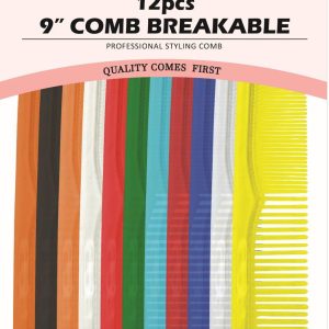DREAM COMB BULK 9 IN BREAKABLE CLR ASST