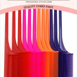 DREAM COMB BULK PARTING RAT TAIL 12PC ASSORT