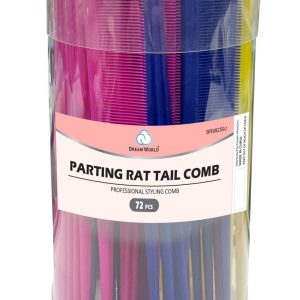 DREAM COMB BULK PARTING RAT TAIL 72/JR ASSORT