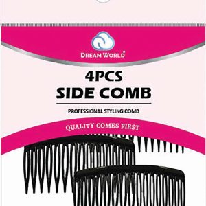DREAM COMB SIDE 4PCS BK