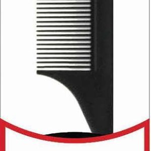 DREAM COMB CARBON PIN TAIL PARTING BLACK