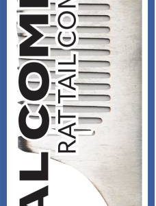 DREAM COMB METAL RAT TAIL 10 INCH