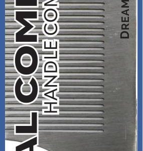 DREAM COMB METAL HANDLE 8.75 INCH