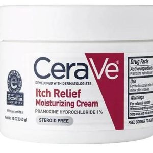 CERAVE ITCH RELIEF MOISTURIZING CREAM 12 OZ