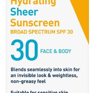CERAVE SUNSCREEN SPF 30 FACE/BODY SHEER