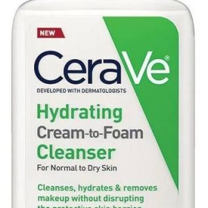 CERAVE CREAM TO FOAM CLEANSER 12 OZ