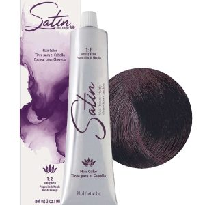 SATIN H/C 4V VIOLET BROWN