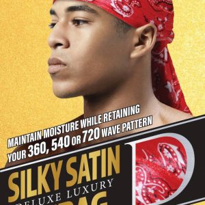 DREAM M-DURAG SMOOTH AND THICK BANDANA RED