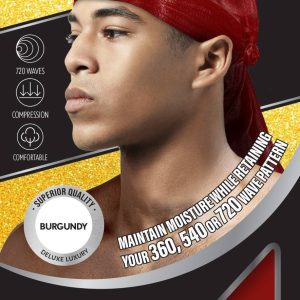 DREAM M-DURAG SMOOTH AND THICK BURGUNDY