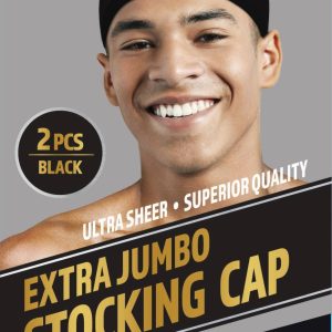 DREAM M-STOCKING CAP X-JUMBO 2PC BLACK