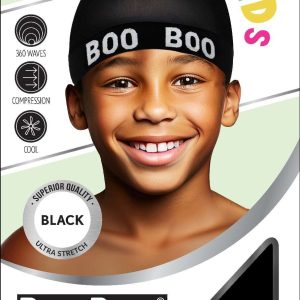 DREAM KIDS STOCKING CAP BOO BOO BLACK