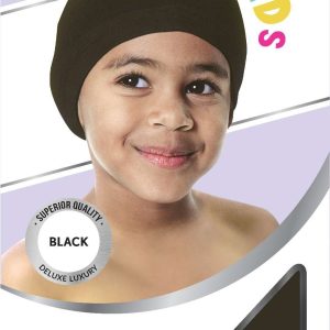 DREAM KID-SPANDEX CAP BLACK