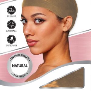 DREAM W-WIG CAP 2PCS X-JUMBO NATURAL