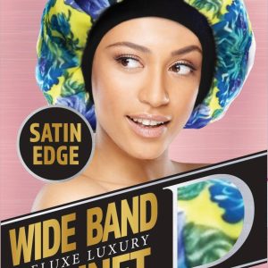DREAM W-WIDE BAND BONNET SATIN DESIGN