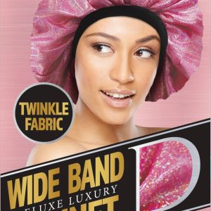 DREAM W-WIDE BAND BONNET SATIN TWINKLE