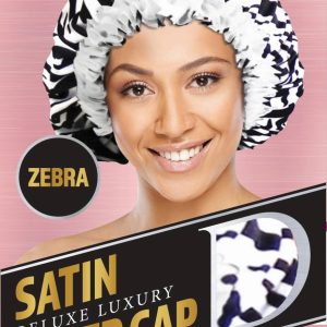 DREAM W-SLEEP CAP SATIN ZEBRA