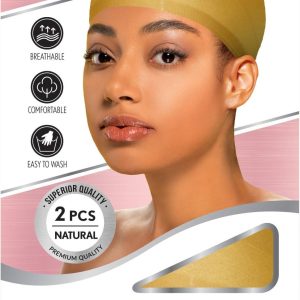 DREAM W-WIG CAP 2PCS NATURAL