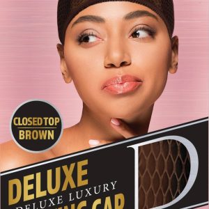 DREAM W-WEAVING CAP CLOSED TOP BROWN