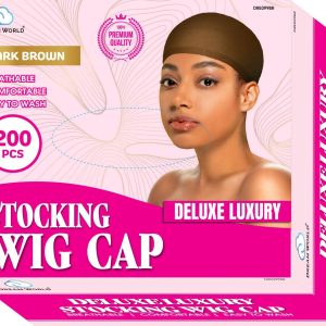 DREAM W-WIG CAP 200/BX [BULK] BROWN