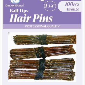 DREAM HAIRPIN 100CT Z/BAG1-3/4 BRONZE
